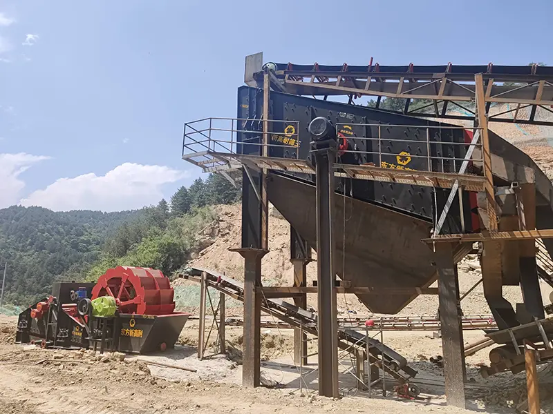 manufactured sand production process with crushing screening and washing manufactured sand production process with crushing screening and washing